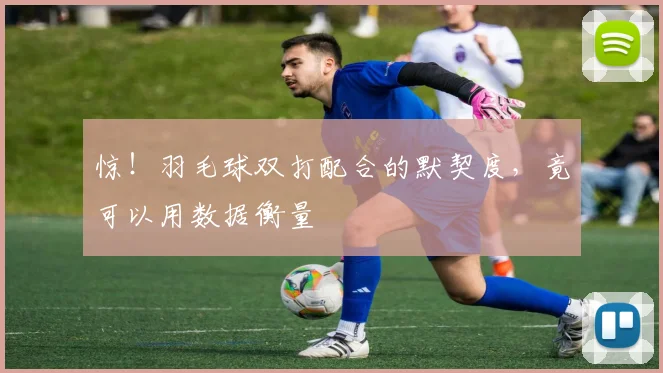惊！羽毛球双打配合的默契度，竟可以用数据衡量